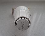 Danfoss radiatorthermostaatknop met haakse radiatorkraan, Ophalen of Verzenden, Zo goed als nieuw
