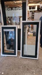 2x Draairaam in nieuw kozijn met tochtstrippen, Ophalen, Gevelraam of Ruit, Minder dan 80 cm, 120 tot 160 cm