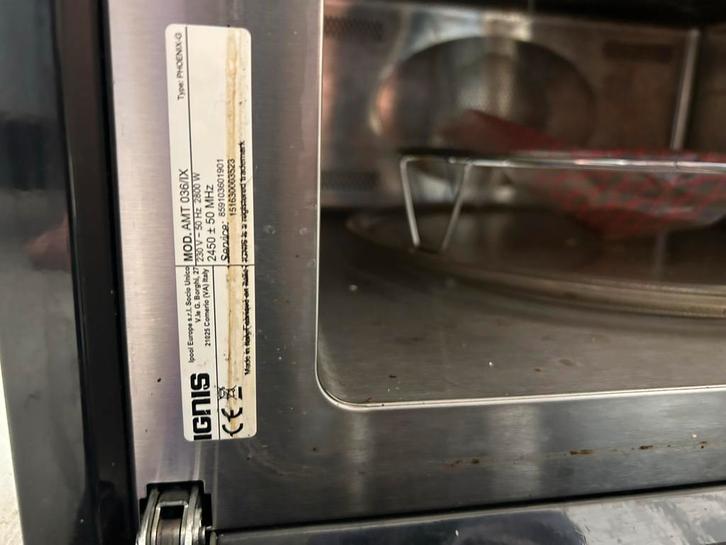 Ignis Combimagnetron - Inbouw -, Witgoed en Apparatuur, Magnetrons, Zo goed als nieuw, Inbouw, Combimagnetron, 45 tot 60 cm, Grill