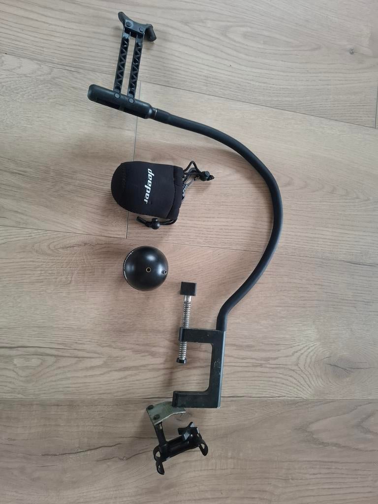 Deeper pro plus! Met bootsteun, dieptemeter., Ophalen of Verzenden, Zo goed als nieuw