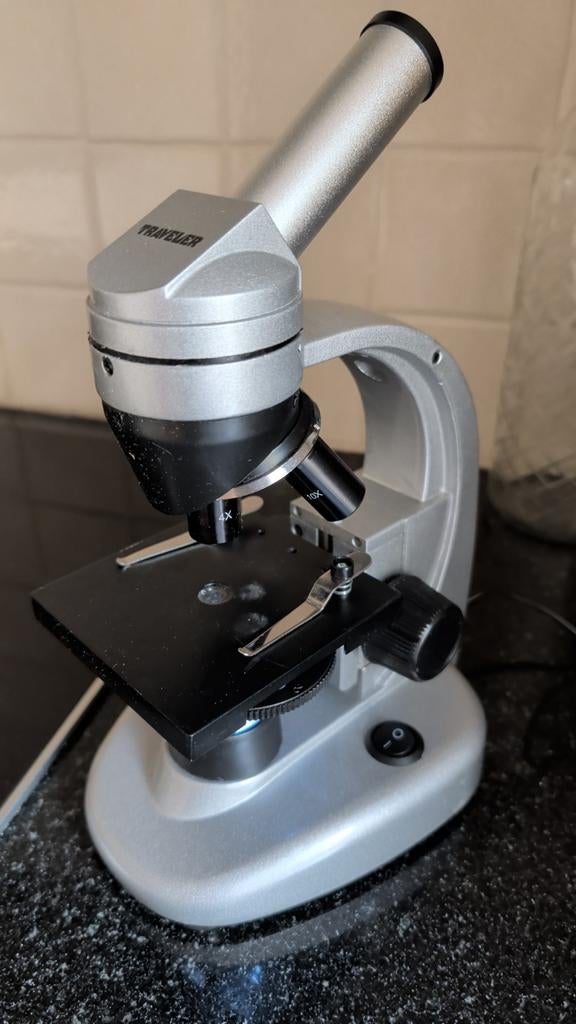 Microscoop met digitale camera oculair, Ophalen of Verzenden, Gebruikt, 400x tot 1000x
