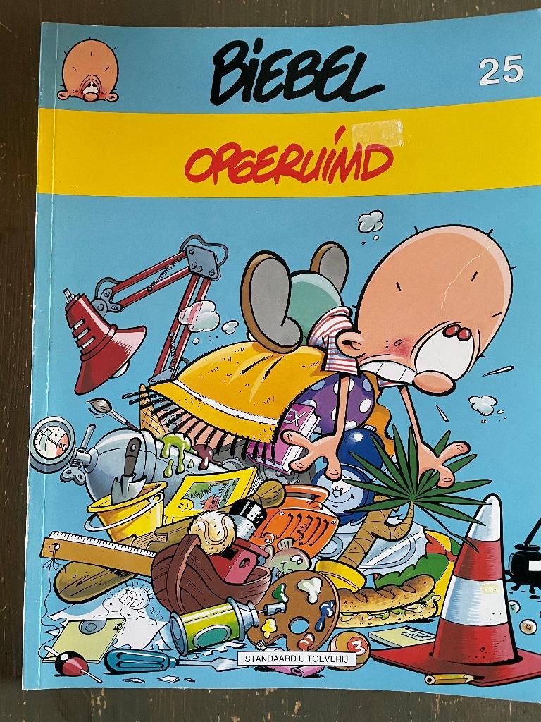Biebel 2.00 euro, Boeken, Eén stripboek, Ophalen of Verzenden, Gelezen