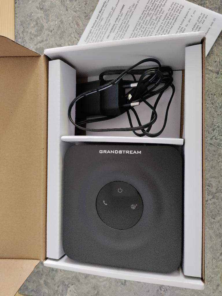 Grandstream VoIP GSM-gateway HT801, Telecommunicatie, Datacommunicatie en VoIP, Ophalen of Verzenden, Nieuw, Toebehoren