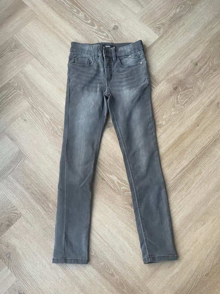 DNM kids jeans skinny fit maat 146 grijs, Ophalen of Verzenden, Zo goed als nieuw, Jongen, Broek