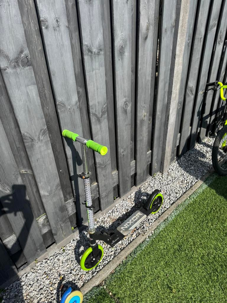 Groen zwarte nixor fiets, Ophalen, Zo goed als nieuw, Gewone step