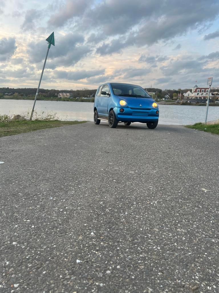 Brommobiel Aixam 400 blauw veel aan vervangen, Gebruikt, 16 km/u of meer, 46 km of meer, Ophalen