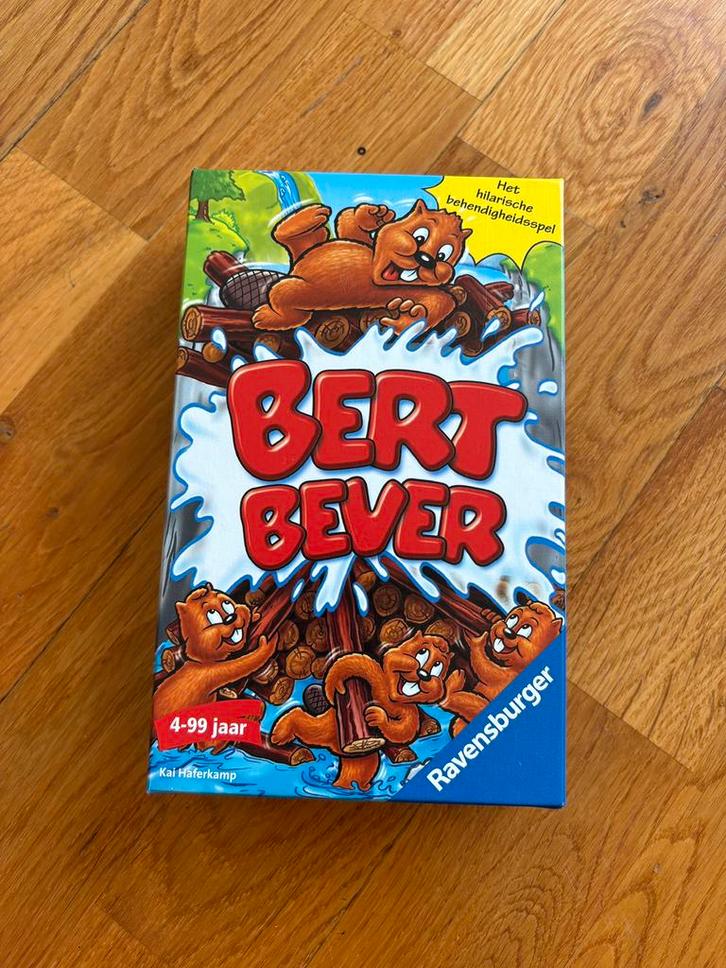 Bever Bert, Hobby en Vrije tijd, Gezelschapsspellen | Overige, Zo goed als nieuw, Ophalen of Verzenden