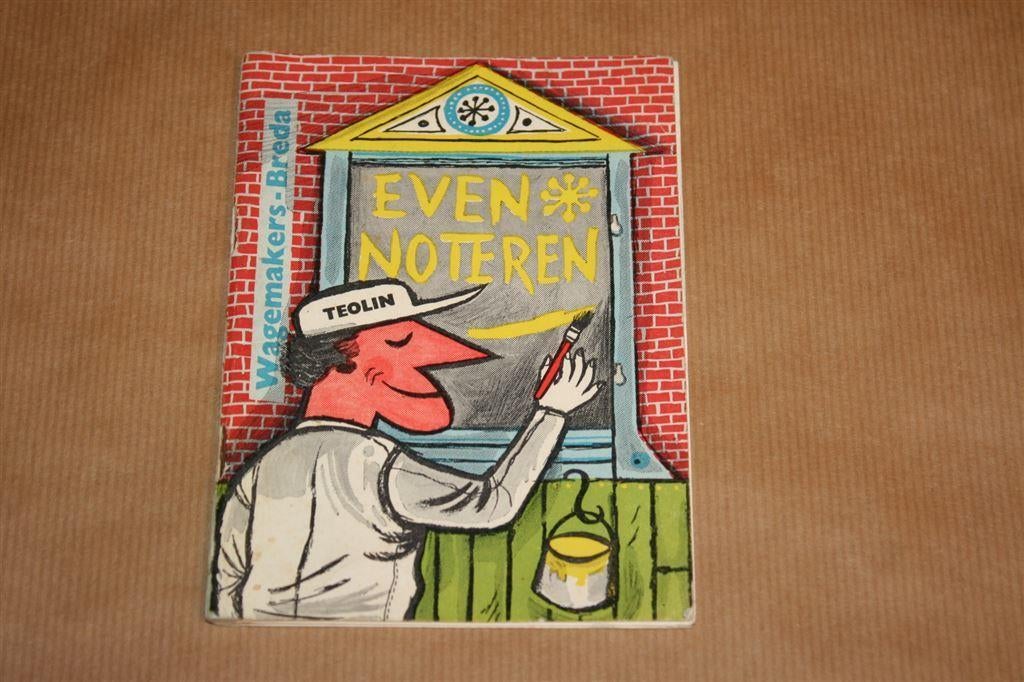 Notitieboekje Teolin [verf] Wagemakers Breda - 1965 !!, Ophalen of Verzenden, Gelezen