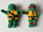 Turtles pluche handpoppen  - TMNT 90’s Ninja vintage, Ophalen of Verzenden, Zo goed als nieuw