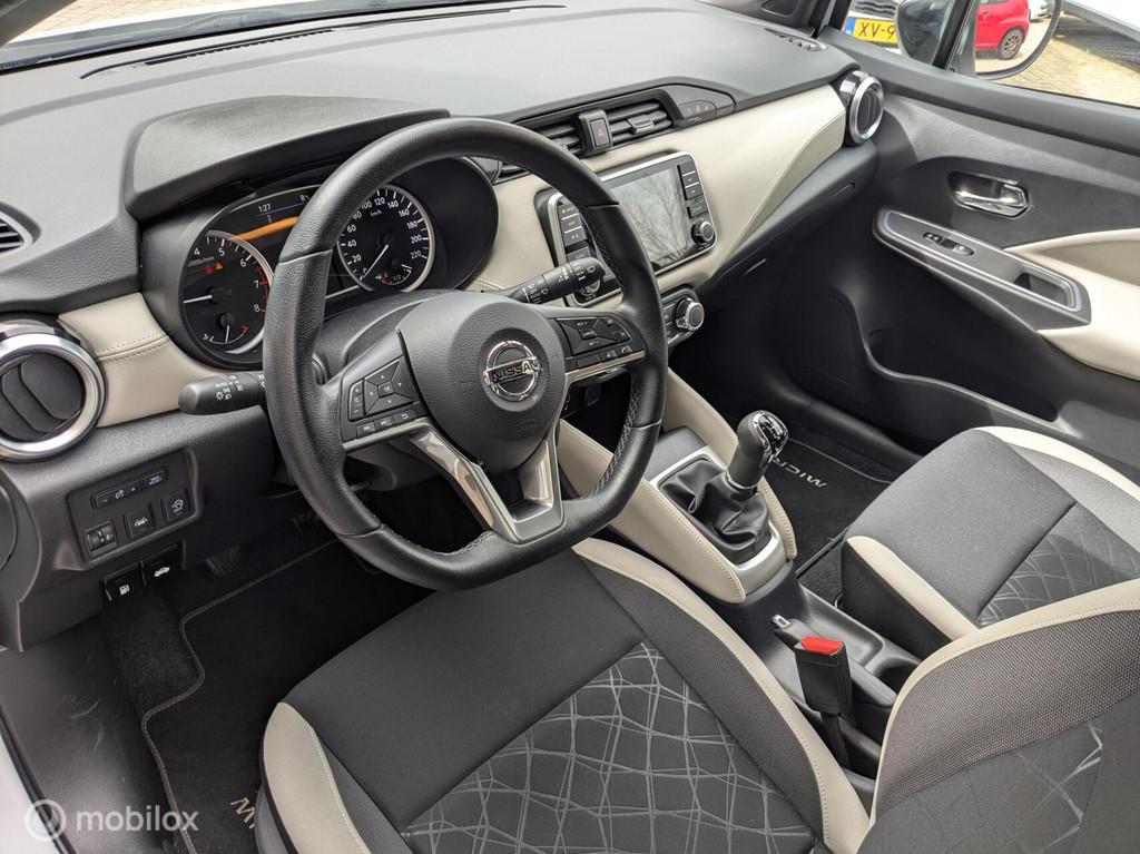 Nissan Micra 1.0 IG-T N-Design|1e Eig|deal.onh|, Auto's, Voorwielaandrijving, Stof, 40 €/maand, Euro 6