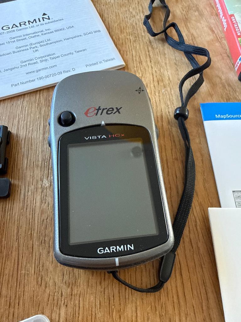Garmin e Trex HC, Ophalen, Zo goed als nieuw, Navigatie of Gps