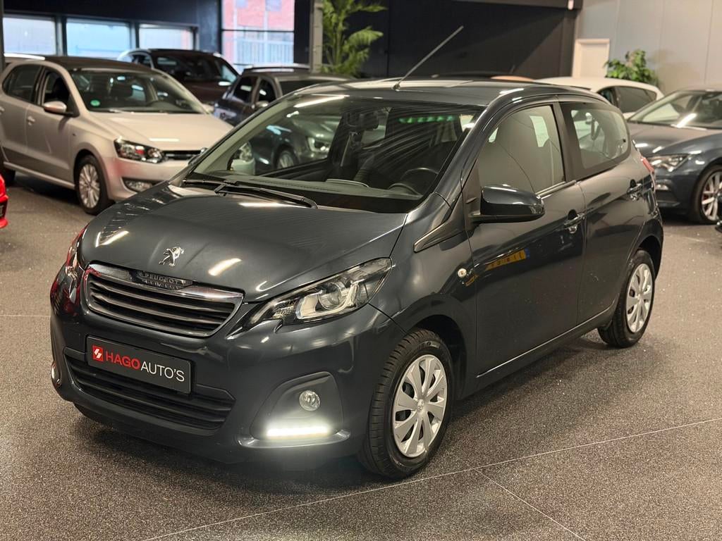 Peugeot 108 1.0 e-VTi Active AUTOMAAT/LED/AIRCO/WEINIG-KM/BT, Stof, Gebruikt, Euro 6, 4 stoelen