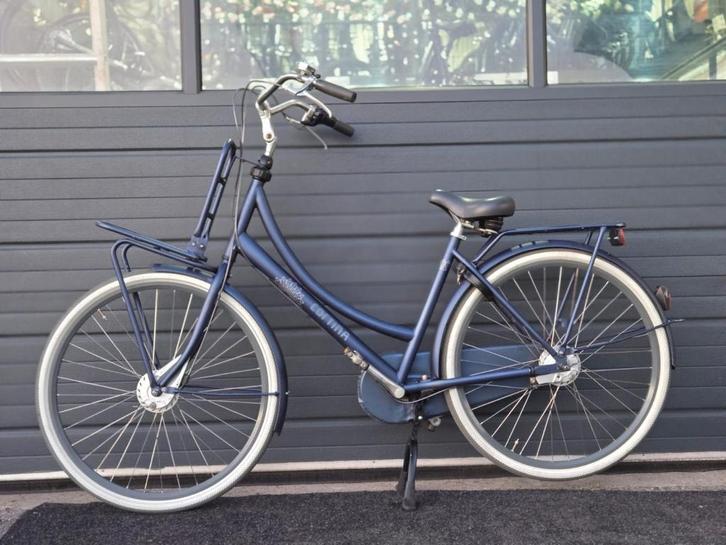 Cortina roots 7versnellingen mat blauw  D57cm, Fietsen en Brommers, Fietsen | Dames | Damesfietsen, Gebruikt, Overige merken, (Extra) lage instap