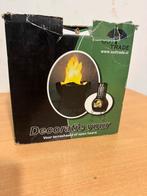 Decoratie Vuur lamp met ventilator, Ophalen of Verzenden, Zo goed als nieuw, Minder dan 50 cm