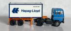 Herpa 805220: Ford Transcontinental met 20ft Hapag Lloyd, Ophalen of Verzenden, Zo goed als nieuw, Bus of Vrachtwagen, Herpa