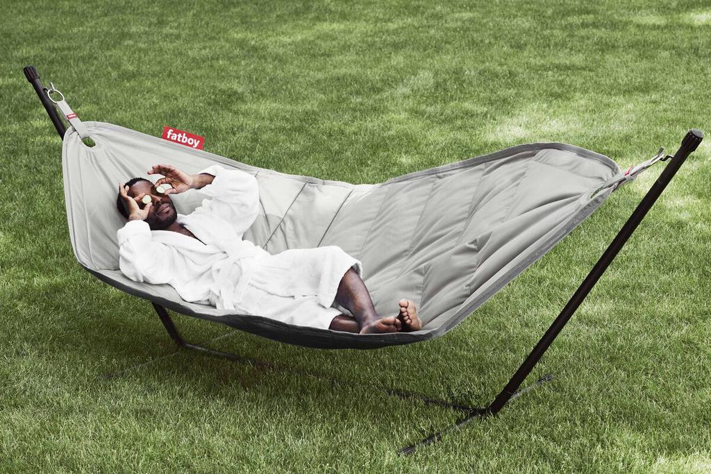 Fatboy Headdemock light grey “nieuw in doos”  hangmat !, Tuin en Terras, Hangmatten, Meerpersoons, Nieuw, Ophalen of Verzenden