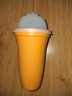 Tupperware Shaker - Oranje met Transparant Deksel, Huis en Inrichting, Keuken | Tupperware, Ophalen of Verzenden, Gebruikt, Oranje