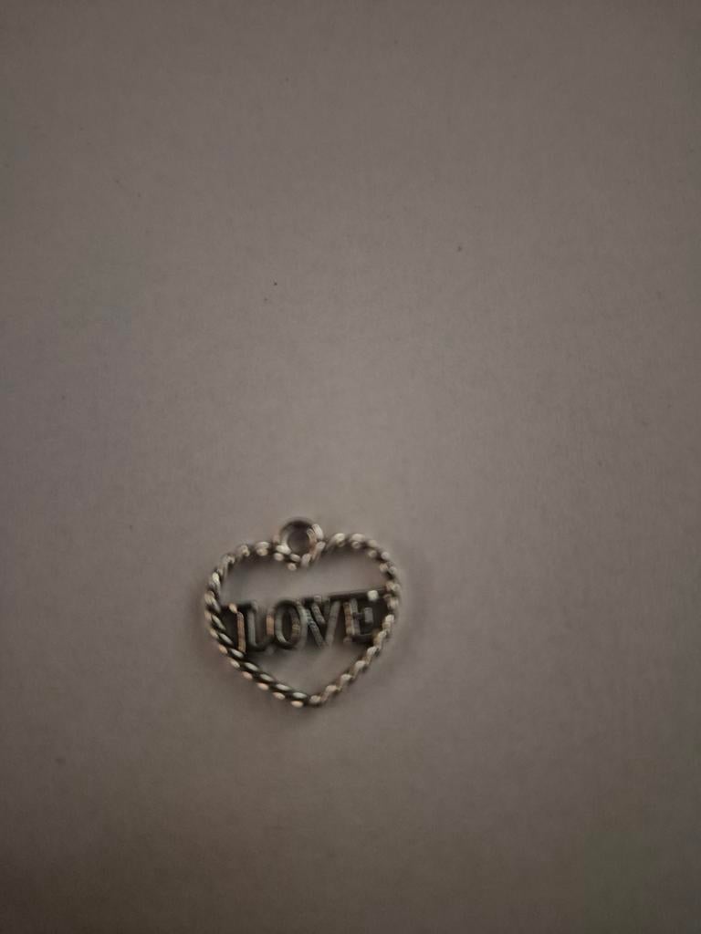 Hanger 'Love' voor dunne ketting, Ophalen of Verzenden