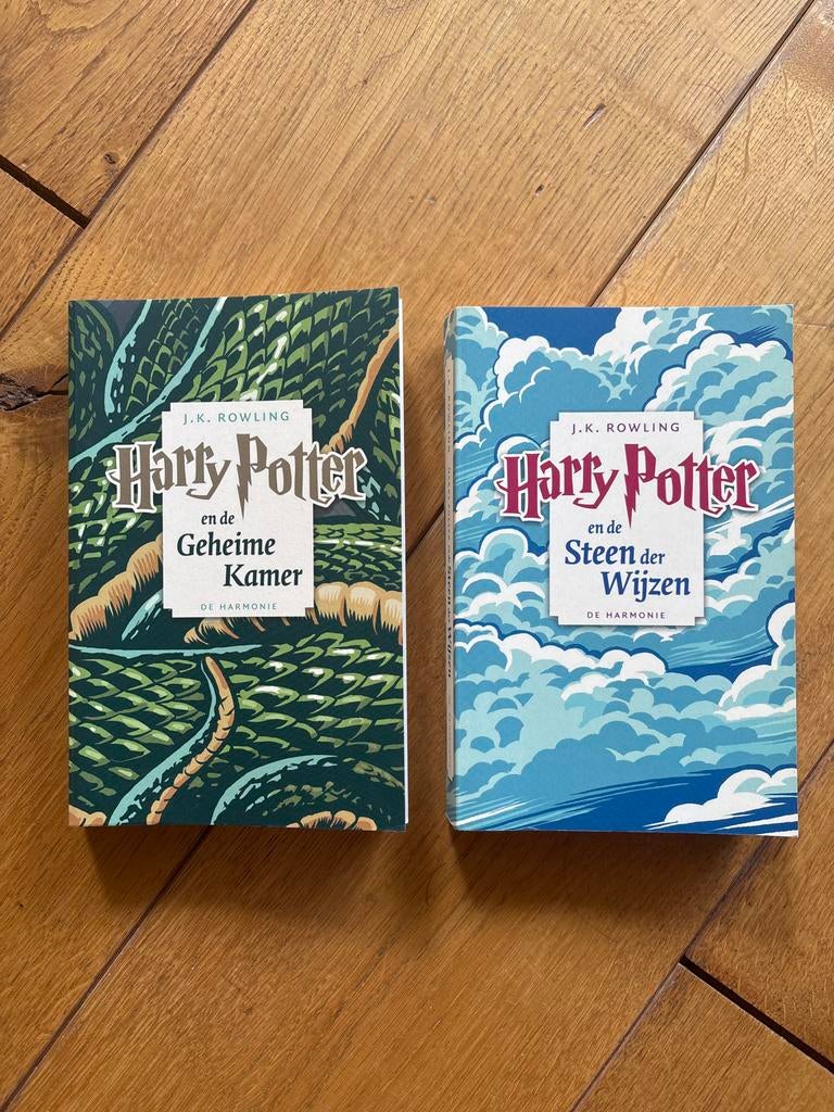 Harry Potter: De Steen der Wijzen & De Geheime Kamer (deel 1, Boeken, Ophalen, Zo goed als nieuw
