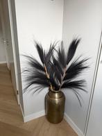 Vaas/ pot met pluimen erin, Ophalen, Zo goed als nieuw