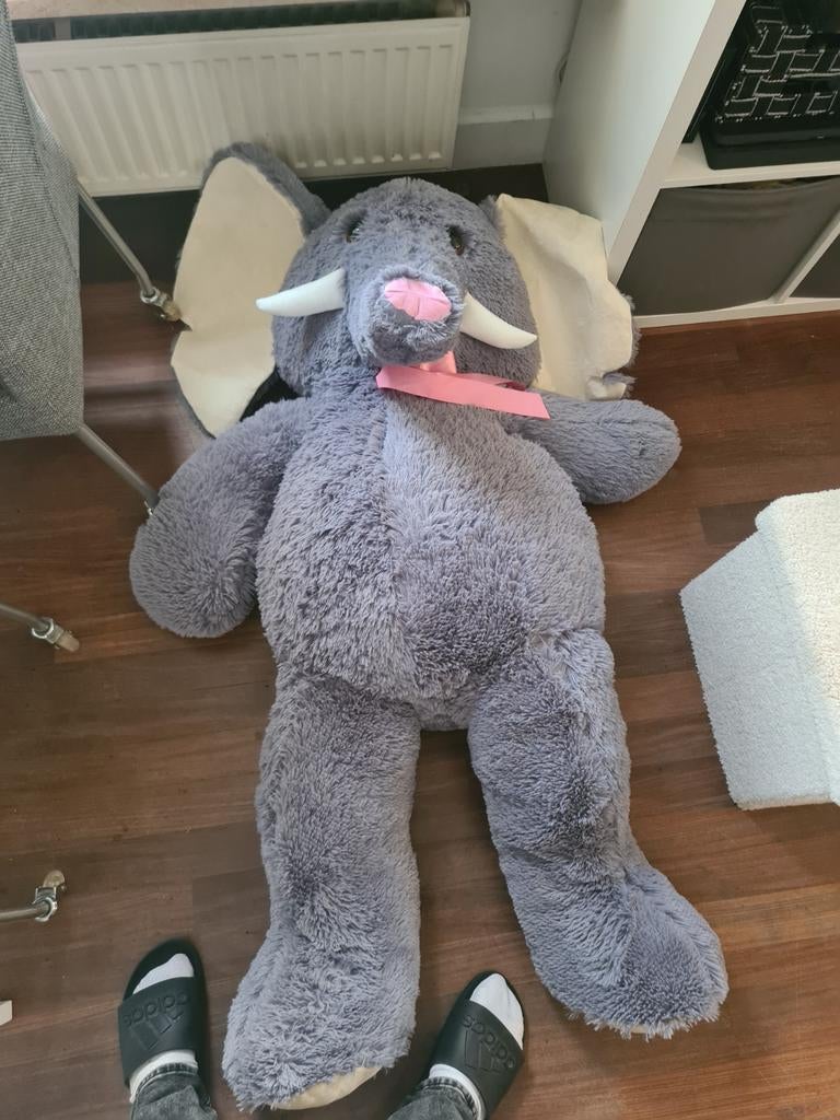 Grote knuffel olifant, Ophalen, Olifant
