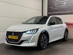Peugeot 208 1.2 PureTech GT-Line Pano, Cruise Control, LED,, Gebruikt, Zwart, Leder en Stof, Origineel Nederlands