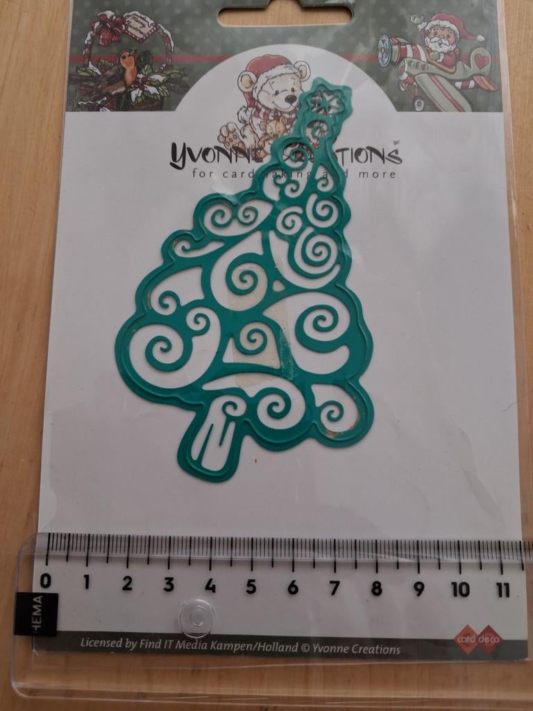 Yvonne Creations Kerstboom Snijmal, Ophalen of Verzenden, Nieuw