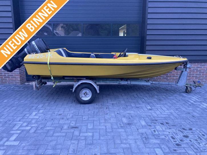 Boot speedboot boottrailer 50 pk, Watersport en Boten, Boottrailers, Gebruikt
