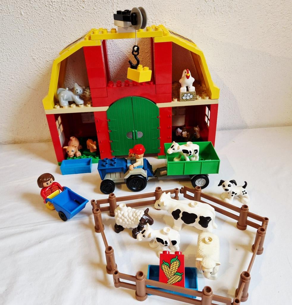 Lego Duplo Boerderij met dieren, Kinderen en Baby's, Speelgoed | Duplo en Lego, Ophalen of Verzenden, Gebruikt, Duplo