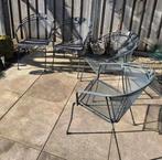 Kettler Toledo tuinstoelen antraciet 4 x, Ophalen, Gebruikt, Overige materialen