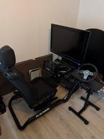 Playseat met fanatec CSL Elite en load cel pedals, Ophalen, Zo goed als nieuw