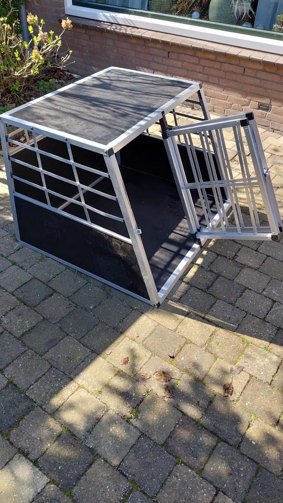 Hondenhok voor 2 honden, Dieren en Toebehoren, Hondenhokken, Ophalen, 110 cm of meer, 100 cm of meer