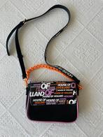 Zwarte schoudertas - house of holland, Ophalen of Verzenden, Zo goed als nieuw, Zwart, Overige merken