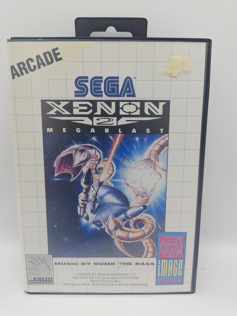 Xenon 2 Megablast PAL CIB - Sega Master System, Gebruikt, Shooter, 1 speler, Ophalen of Verzenden
