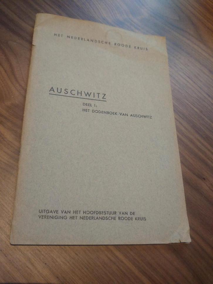 Auschwitz - Deel I: Dodenboek van Auschwitz (NL Roode Kruis), Boeken, Oorlog en Militair, Gelezen, Overige onderwerpen, Tweede Wereldoorlog