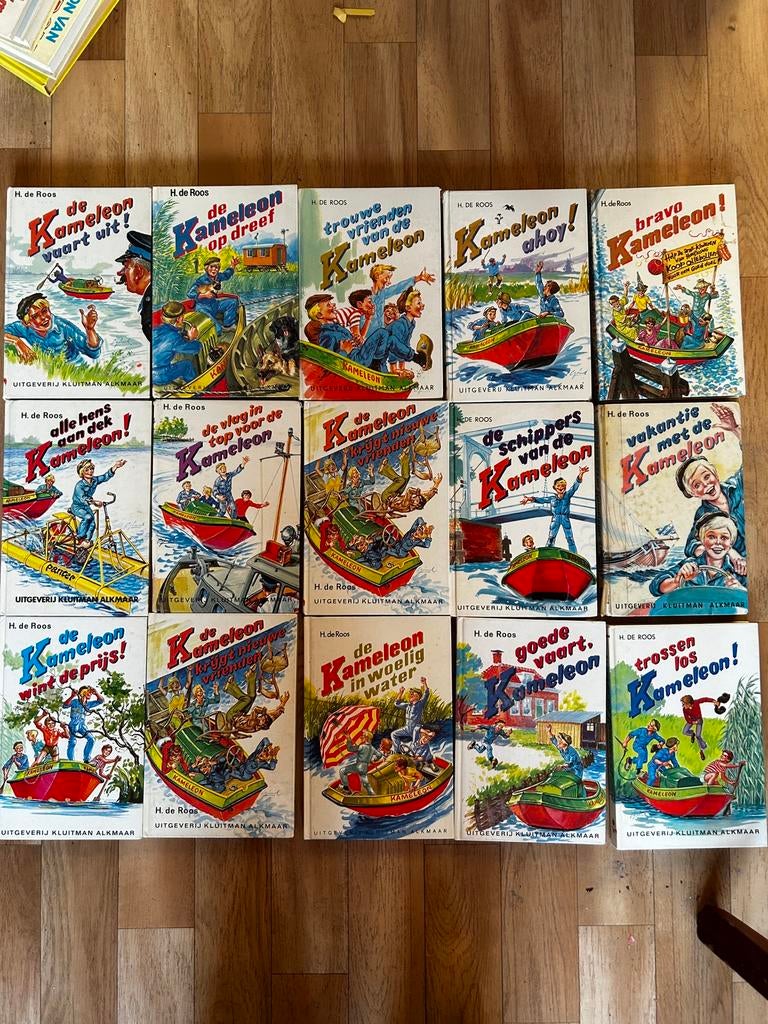 15 Kameleon boeken, Ophalen of Verzenden, Gelezen, Fictie