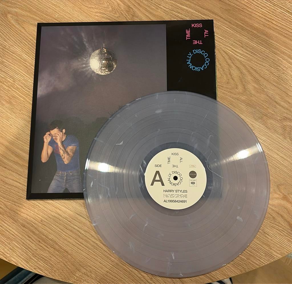 Harry Styles kiss all the time dance occasionally smokevinyl, Ophalen of Verzenden, 12 inch, Nieuw in verpakking, Colored vinyl