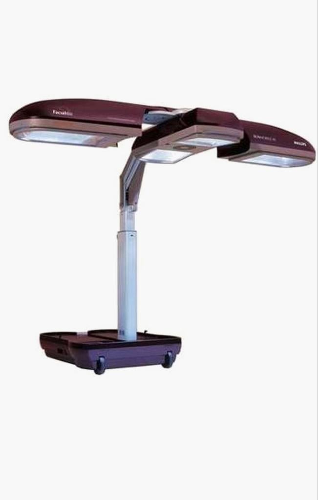 Philips Original Home Solaria Opklapbare Zonnebank, Witgoed en Apparatuur, Ophalen, Gebruikt, Zonnebank enkelzijdig, Minder dan 10 lampen