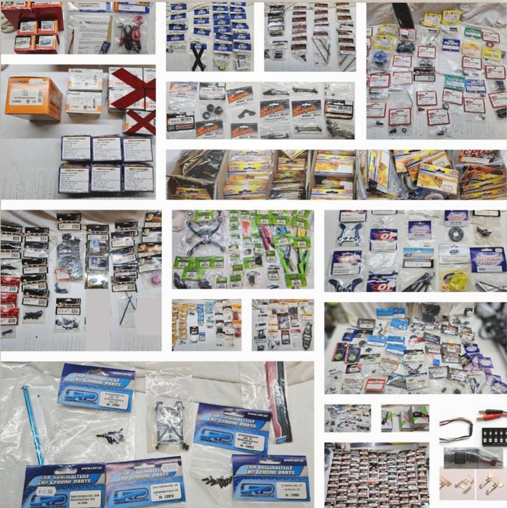 Partij RC onderdelen, Kyosho, Xray, HPI, Serpent, enz, Hobby en Vrije tijd, Modelbouw | Radiografisch | Auto's, Nieuw, Onderdeel
