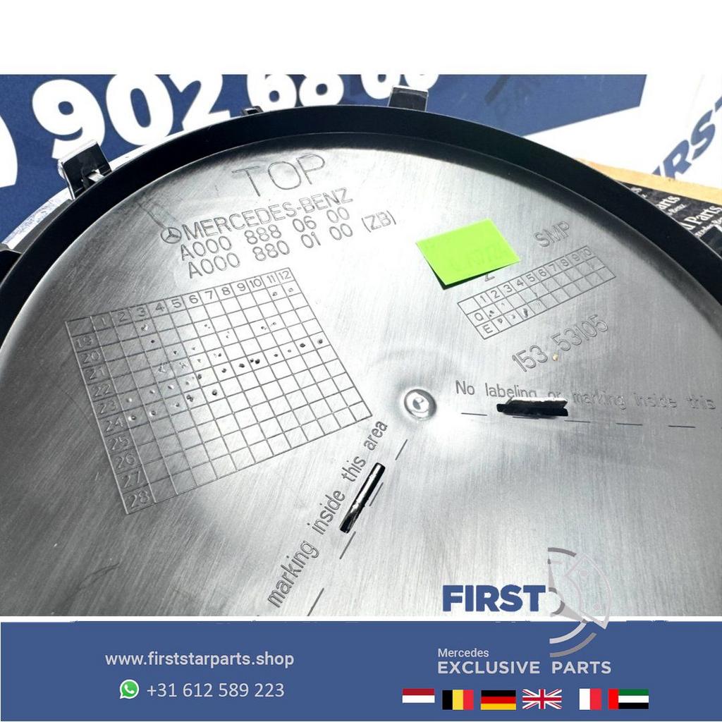 A1778880600 Mercedes FACELIFT STER LOGO GLANS CHROOM W176 W1, Auto-onderdelen, Carrosserie en Plaatwerk, Gebruikt, -, Ophalen of Verzenden