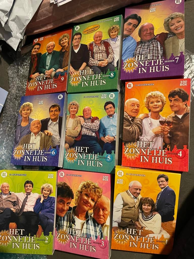 Het Zonnetje in Huis Seizoen 1 t/m 9 DVD Boxen, Gebruikt, Alle leeftijden, Boxset, Ophalen of Verzenden