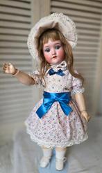 Antieke pop, walkure, kley & hahn meisje malnummer 250, Ophalen, Gebruikt, Pop