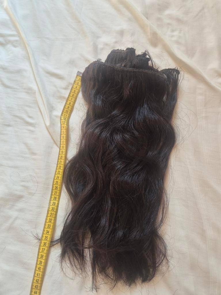 Weft extensions, Ophalen of Verzenden, Zo goed als nieuw, Pruik of Haarverlenging