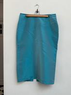 PAUW Amsterdam zijden kokerrok, turquoise, maat 40, Kleding | Dames, Maat 38/40 (M), Blauw, Ophalen of Verzenden, Zo goed als nieuw