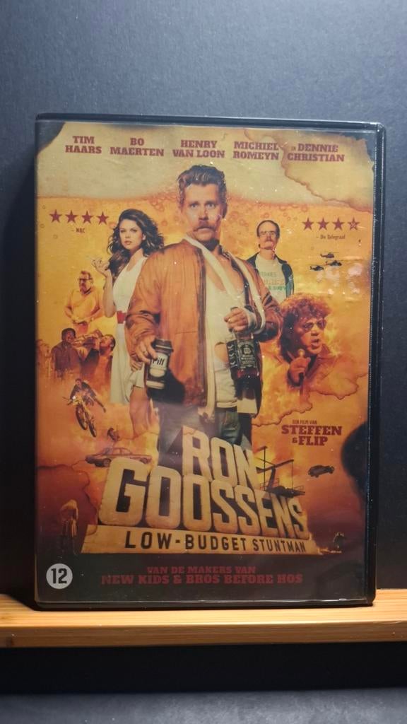 Ron Goossens, Low-Budget Stuntman DVD - Komedie, Vanaf 12 jaar, Ophalen of Verzenden, Gebruikt, Overige genres