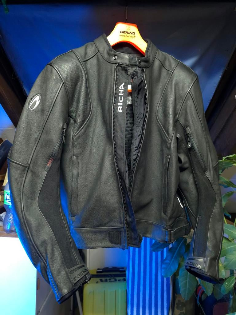 Nieuw Richa TG-1 All-season Leren Motorjack Maat 64, Motoren, Kleding | Motorkleding, Ophalen, Heren, Jas | leer, Nieuw zonder kaartje