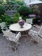 7  Vrolijke Bistro Tuinsetkussentjes 41x41cm €9,50 Per Stuk, Tuin en Terras, Tuinsets en Loungesets, Ophalen, Zo goed als nieuw