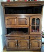 Massief eiken woonkamerkast, gratis af te hal, Huis en Inrichting, Kasten | Overige, Ophalen, Gebruikt