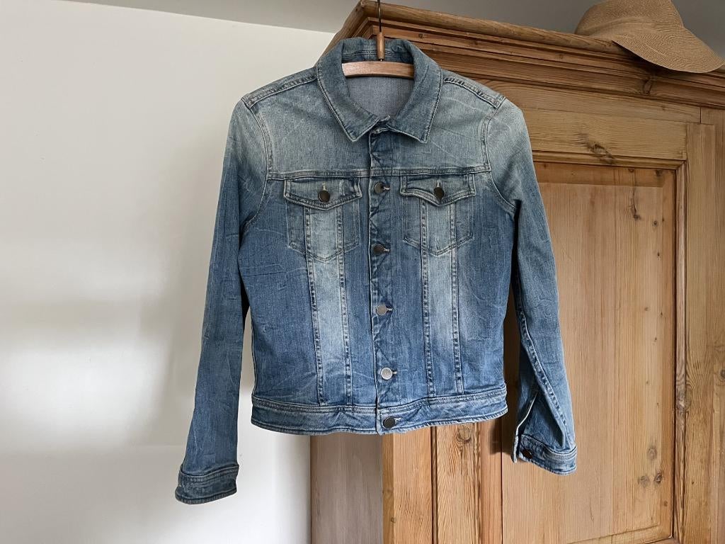 spijkerjasje, IKKS, Blauw, Ophalen of Verzenden, Zo goed als nieuw