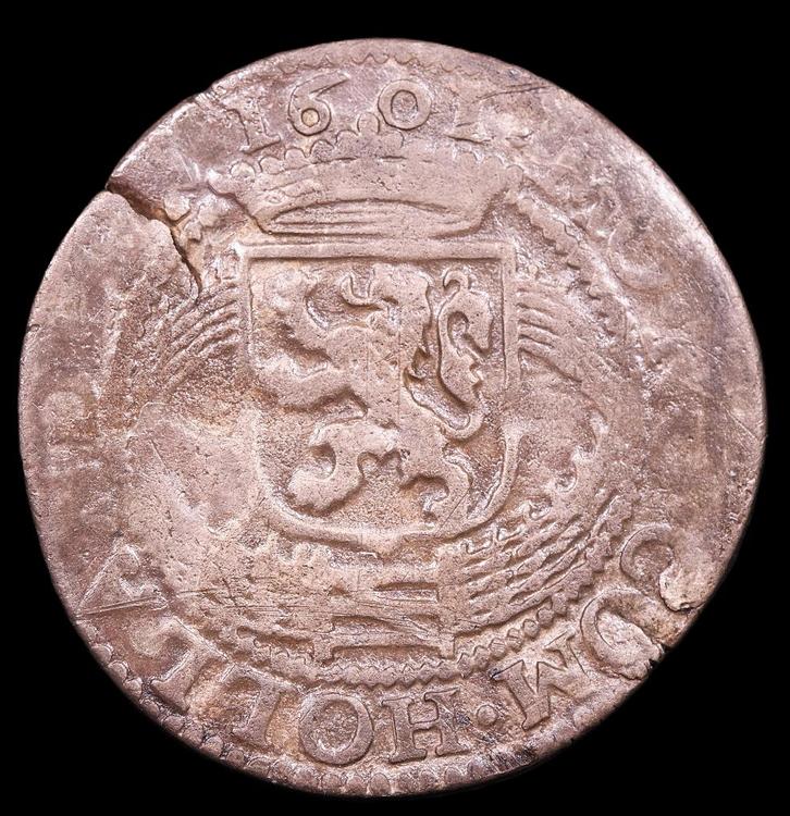 Holland. Roosschelling 1601. Fr/ Zfr., Postzegels en Munten, Munten | Nederland, Losse munt, Overige waardes, Vóór koninkrijk